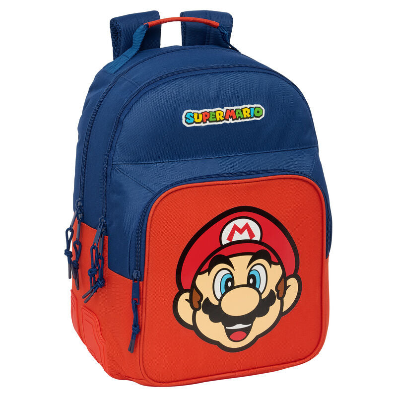 Super Mario Bros Mamma Mia anpassningsbar Ryggsäck 42cm