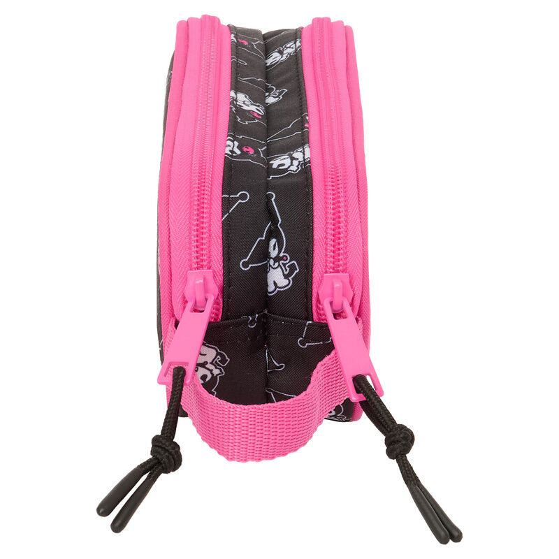 Hello Kitty Kuromi dubbel pennfodral