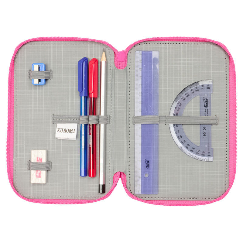 Hello Kitty Kuromi trippel Pennfodral 37 delar