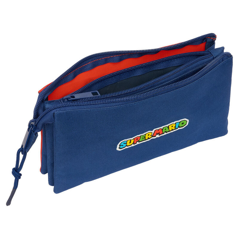 Super Mario Bros Mamma Mia trippel pennfodral