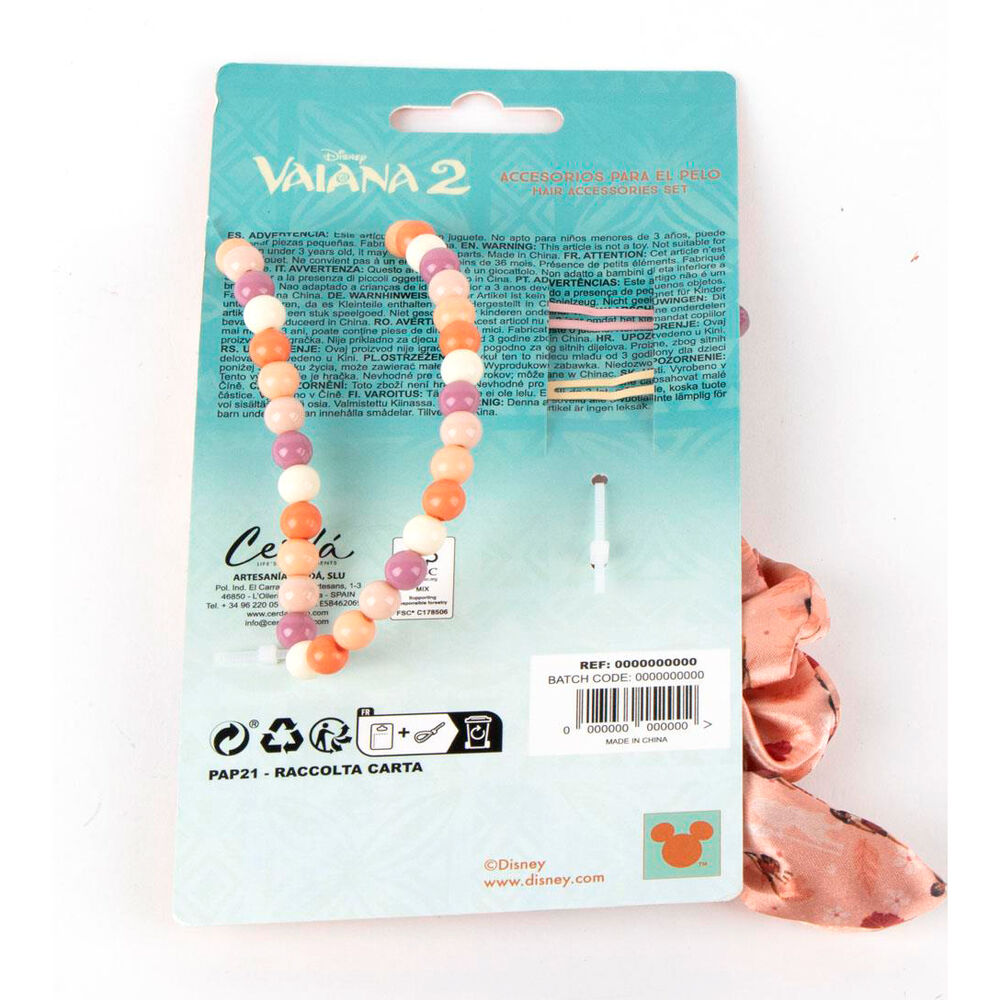 Disney Vaiana Moana skönhetsaccessoarer set
