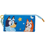 Bluey trippel pennfodral