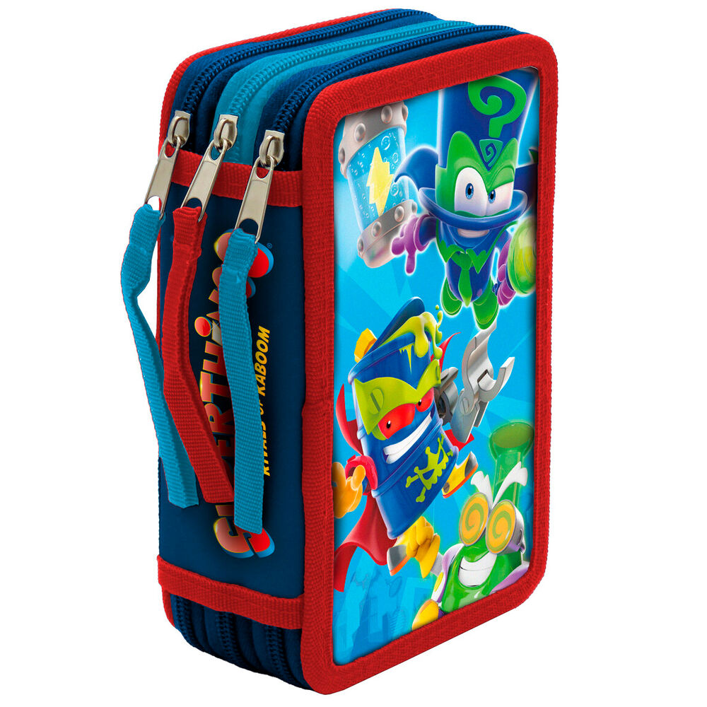 Superthings trippelt pennfodral 39 delar