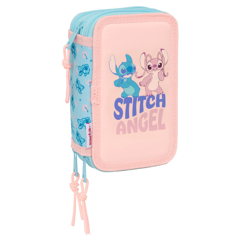 Disney Stitch Ohana trippel Pennfodral 37 delar
