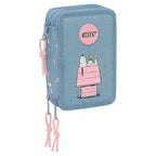 Peanuts Snoopy trippelt pennfodral 37 delar