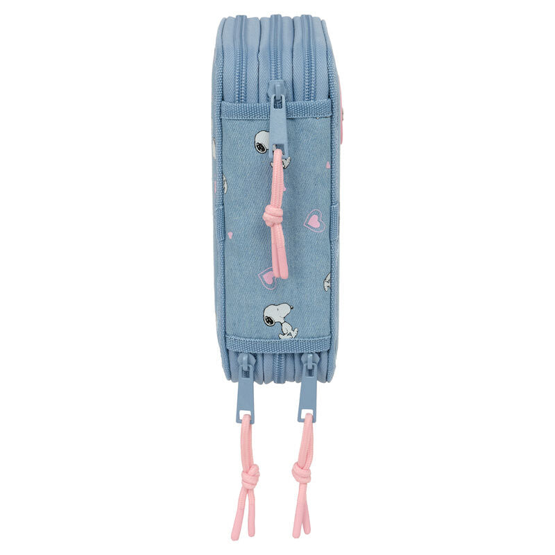 Peanuts Snoopy trippelt pennfodral 37 delar