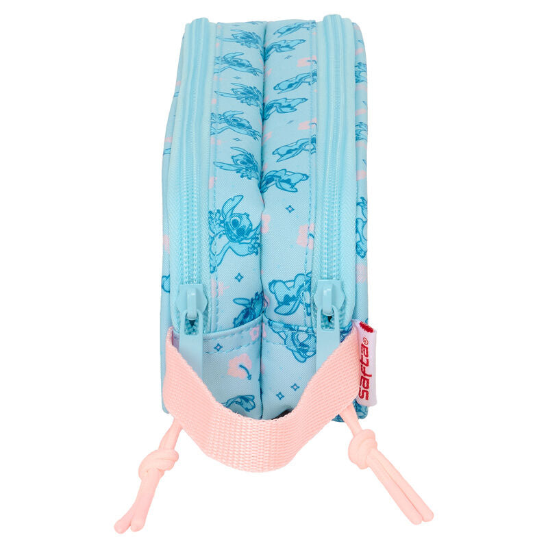 Disney Stitch Ohana dubbelt pennfodral