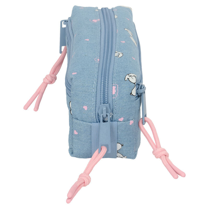 Peanuts Snoopy trippelt pennfodral