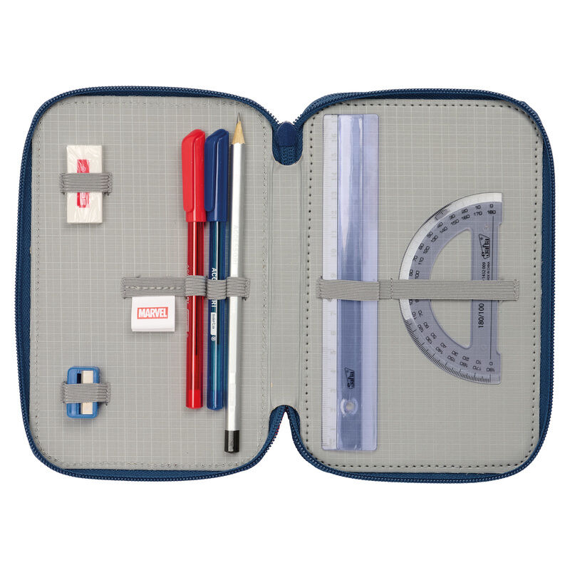 Marvel Spiderman trippel Pennfodral 37 delar