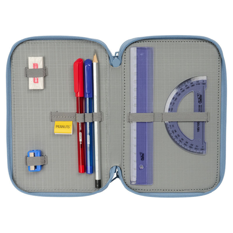 Peanuts Snoopy trippelt pennfodral 37 delar