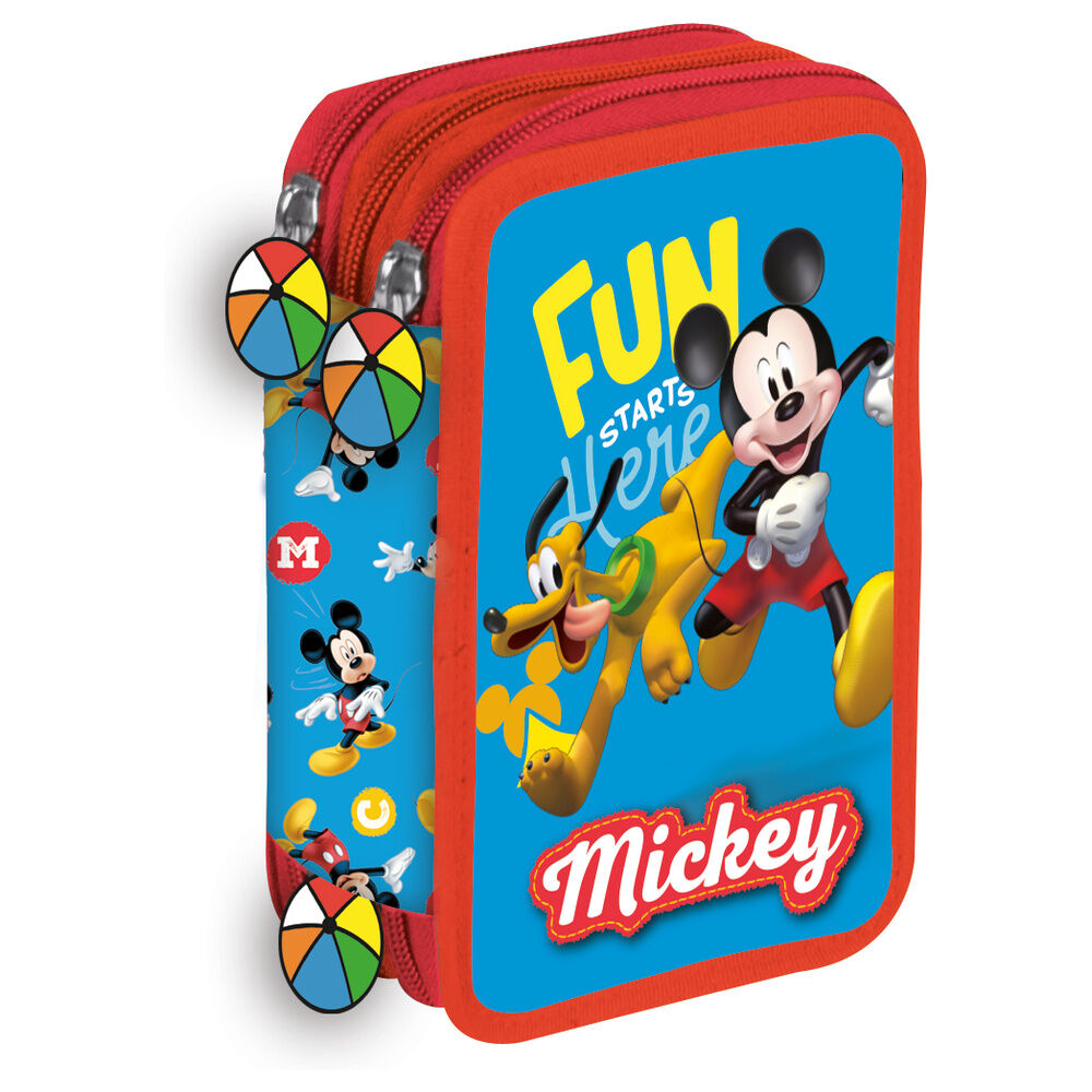 Disney Mickey Fun trippel Pennfodral