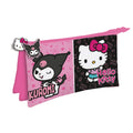 Hello Kitty & Kuromi trippelt pennfodral