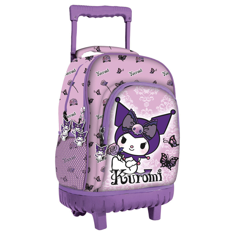 Hello Kitty Kuromi Lila Ryggsäck med Hjul 44cm