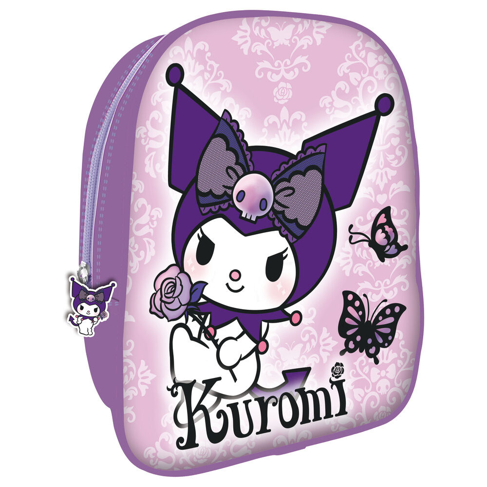 Hello Kitty Kuromi Lila Ryggsäck 30cm