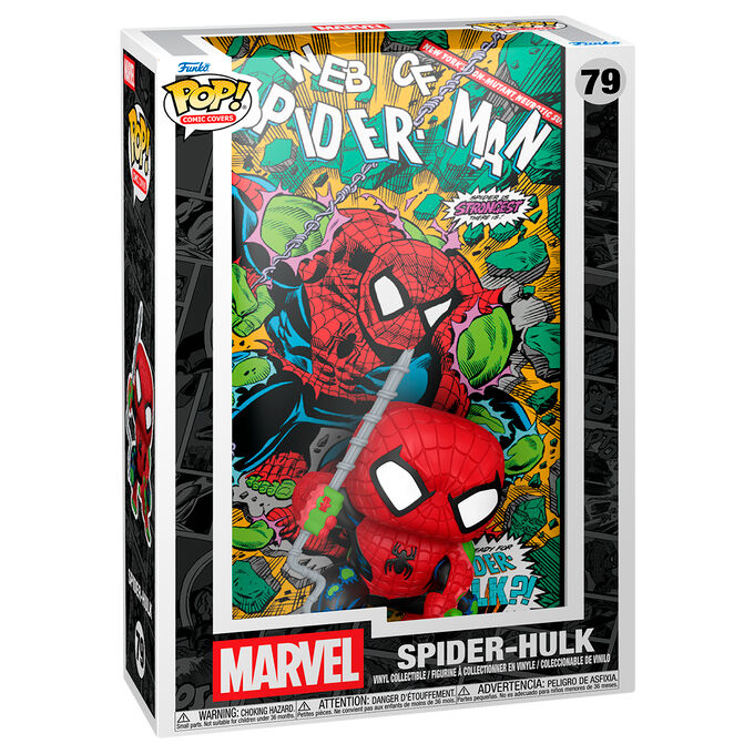 POP-figur Comic Covers Marvel Web of Spider-Man Spider-Hulk