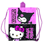 Hello Kitty & Kuromi lunchväska 30cm