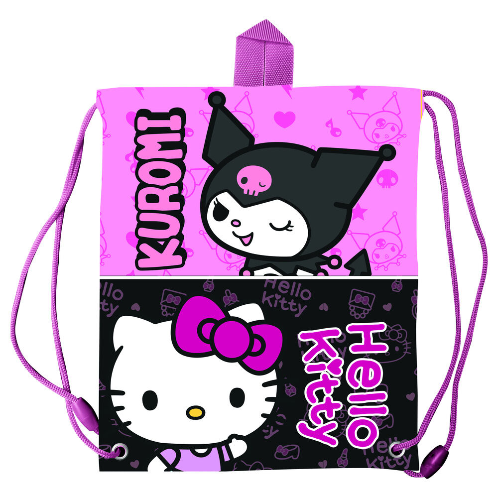 Hello Kitty & Kuromi lunchväska 30cm