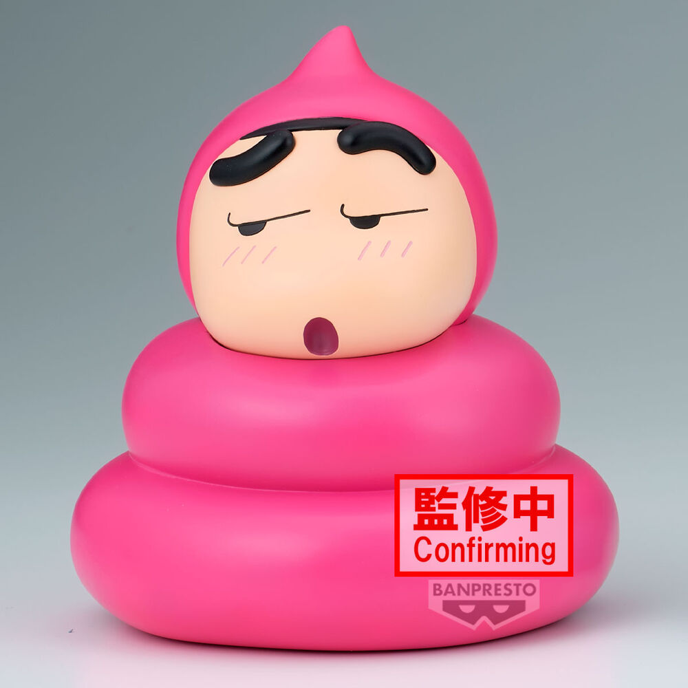 Crayon Shinchan Sofvimates Shinnosuke Nohara Poop Cosplay ver A figur 13cm