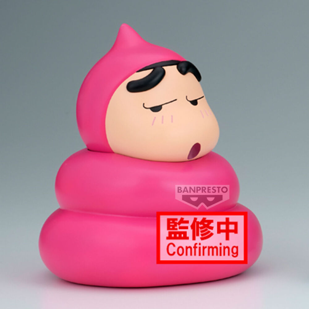 Crayon Shinchan Sofvimates Shinnosuke Nohara Poop Cosplay ver A figur 13cm