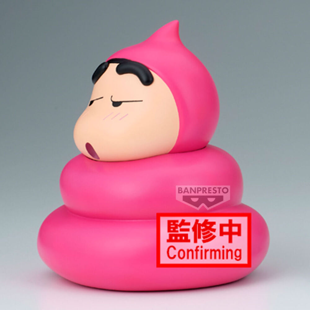 Crayon Shinchan Sofvimates Shinnosuke Nohara Poop Cosplay ver A figur 13cm