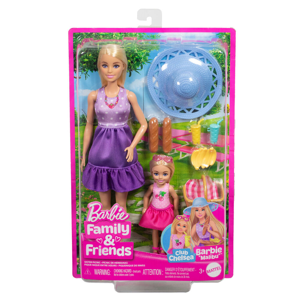 Barbie Familj & Vänner 2-pack dockor