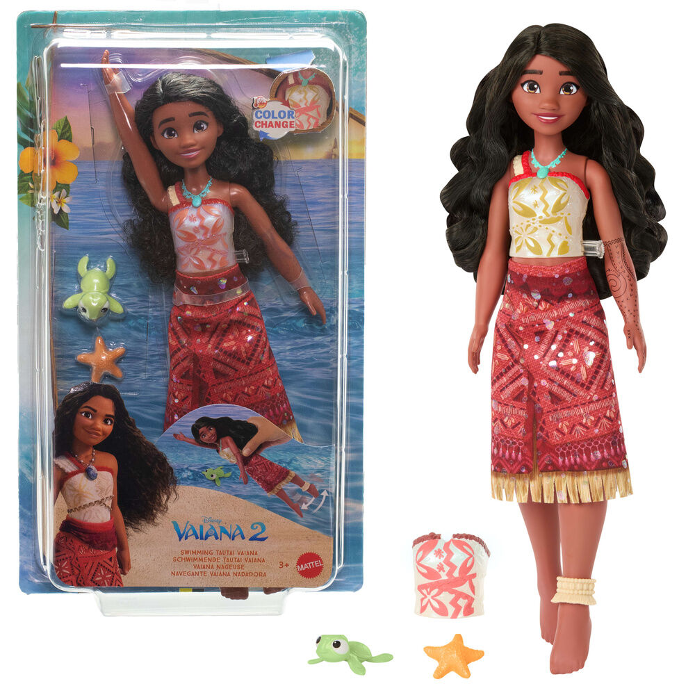 Disney Vaiana Moana Simmande Tautai Vaiana Docka