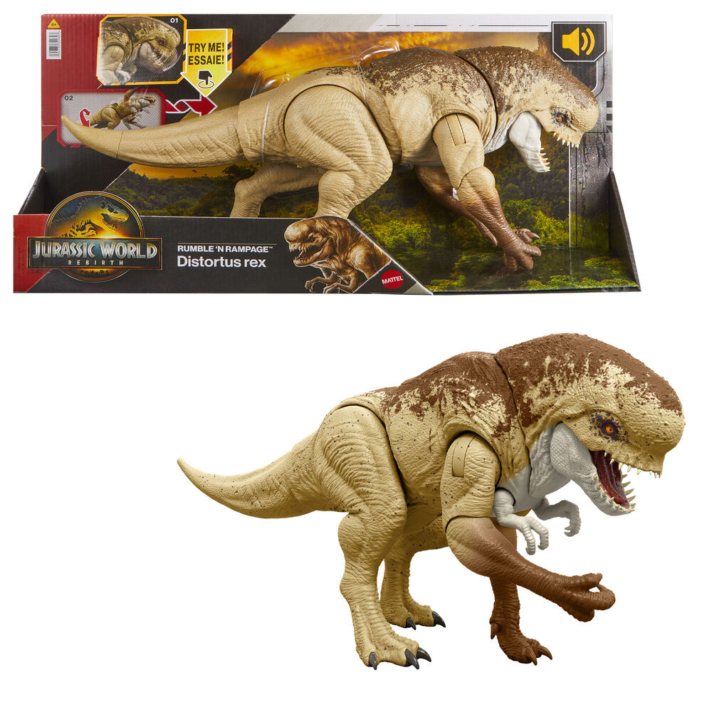 Jurassic World Distortus Rex dinosaur
