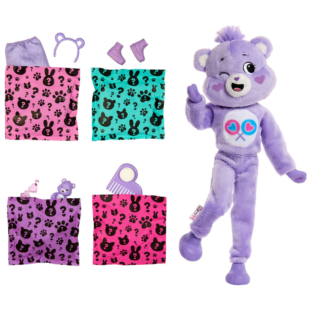 Barbie Care Bears Cutie Reveal Generosa docka