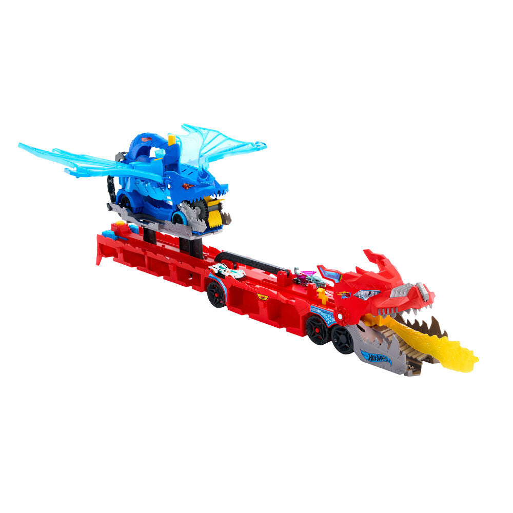 Hot Wheels Ultimate Dual Dragon Transporter