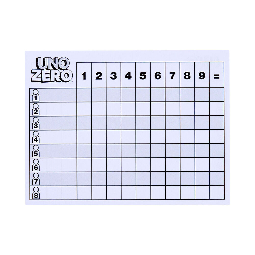 UNO Zero kortspel