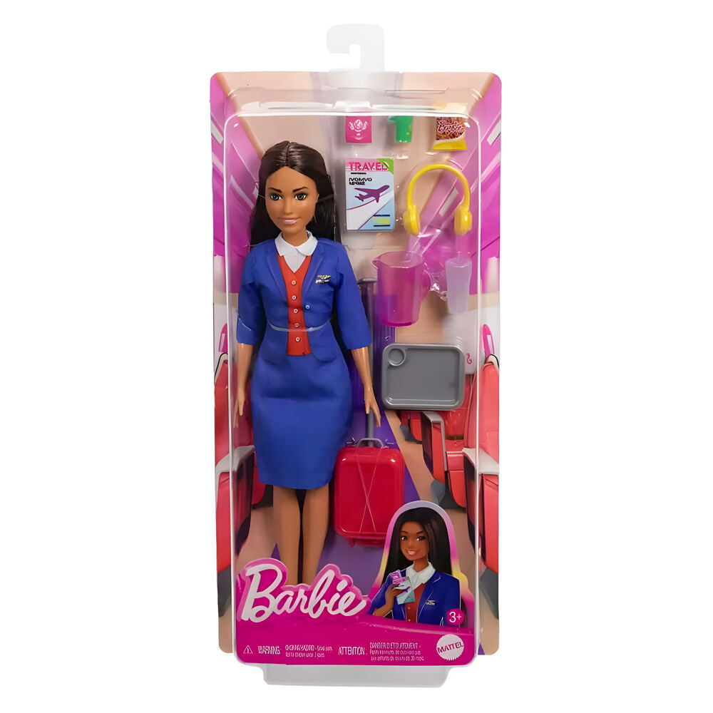 Barbie flygvärdinna docka