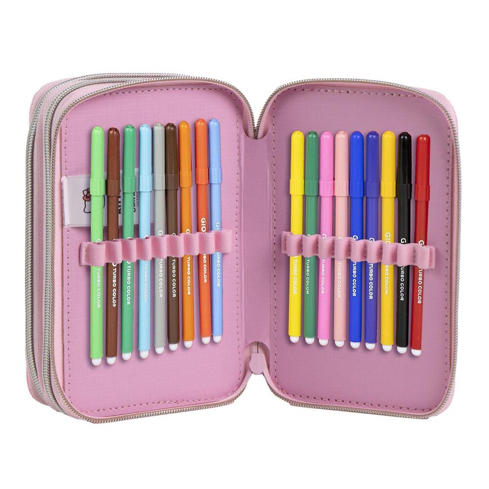 Hello Kitty trippel Pennfodral