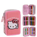 Hello Kitty trippel Pennfodral