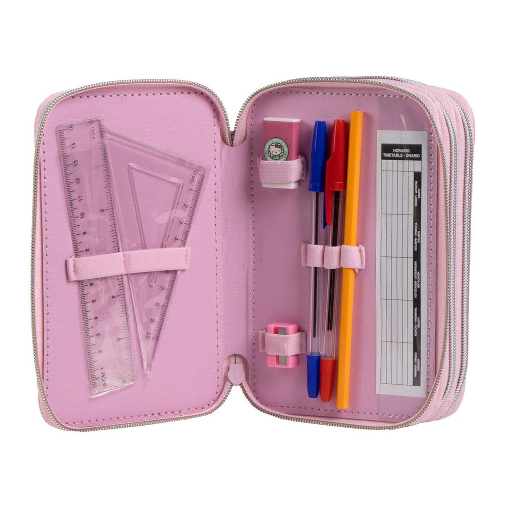 Hello Kitty trippel Pennfodral