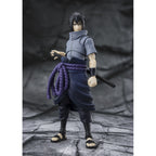 Naruto Shippuden Sasuke Uchiha Ensam Shinobi S.H.Figuarts figur 14,5cm