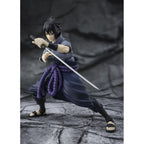 Naruto Shippuden Sasuke Uchiha Ensam Shinobi S.H.Figuarts figur 14,5cm
