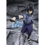 Naruto Shippuden Sasuke Uchiha Ensam Shinobi S.H.Figuarts figur 14,5cm