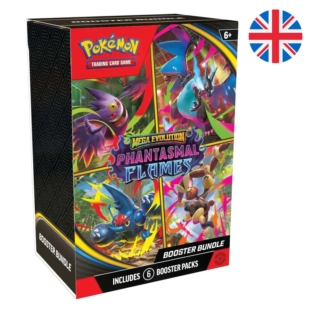 Engelska Pokémon Fantasiflamma Booster Bundle Samlarkortspel