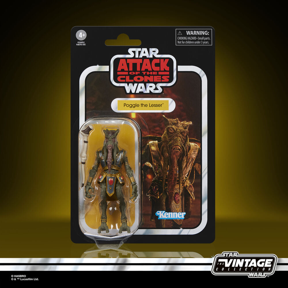 Star Wars Attack on the Clones Poggle the Lesser figur 9,5cm