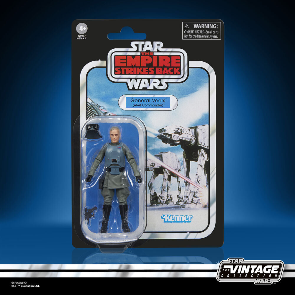 Star Wars The Empire Strikes Back General Veers AT-AT Commander figur 9,5 cm
