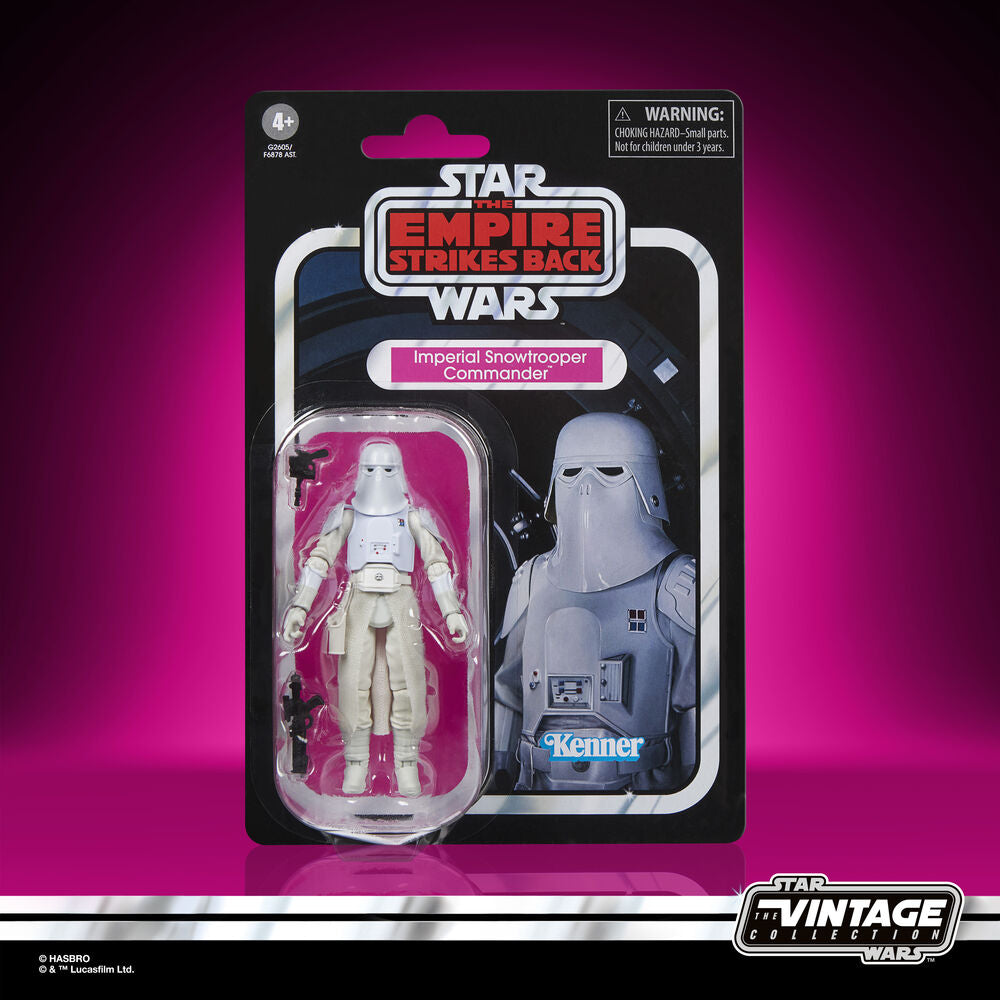 Star Wars The Empire Strikes Back Imperial Snowtrooper Commander figur 9,5cm