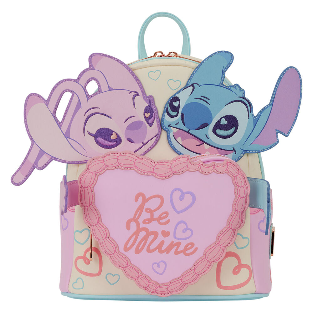 Loungefly Disney Stitch & Angel Be Mine Ryggsäck