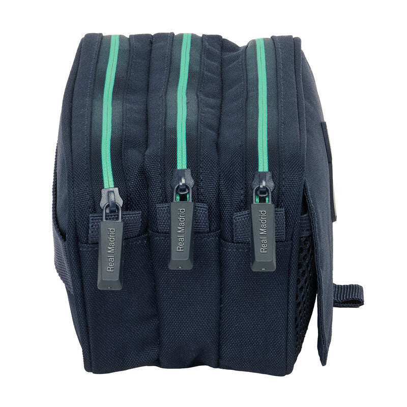 Real Madrid 2 Utrustning 25/26 trippelt Pennfodral