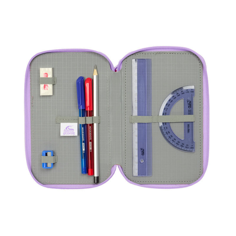 Unicorn Academy trippel Pennfodral 37 delar