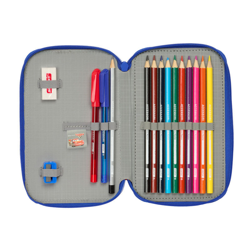 Disney Pixar Cars dubbelt Pennfodral 29 delar