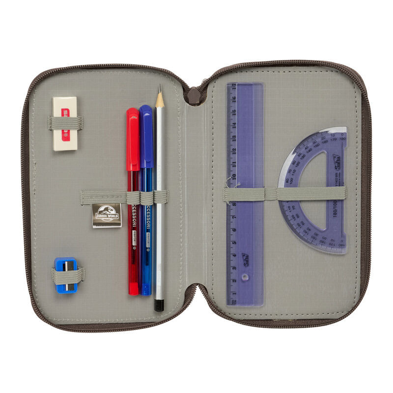 Jurassic World trippel Pennfodral 37 delar