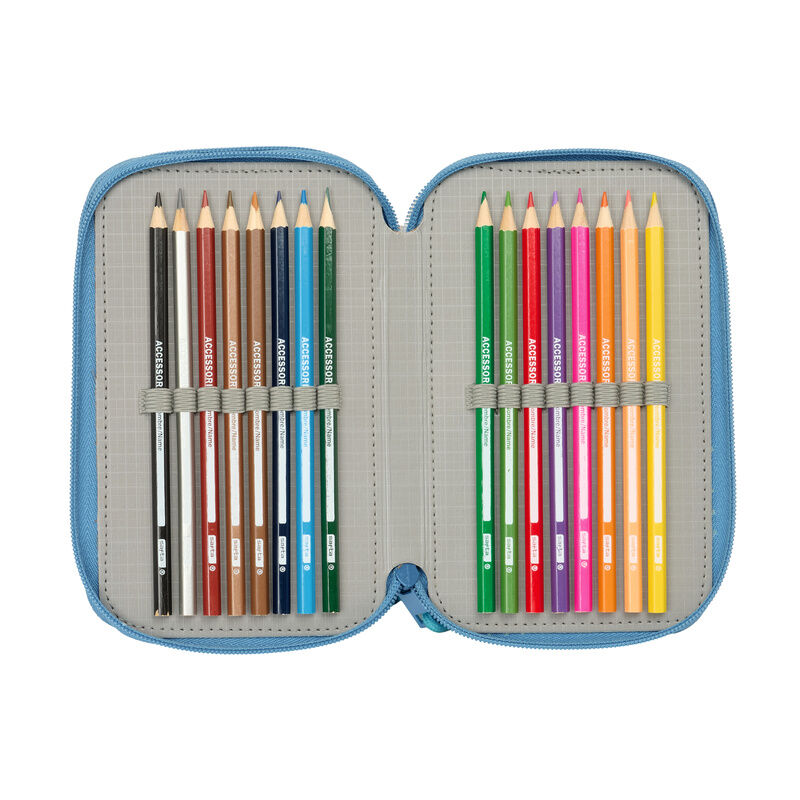 Disney Frozen trippelt Pennfodral 37 delar