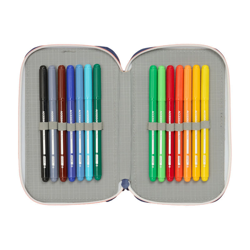 F.C. Barcelona 2 Utrustning 25/26 dubbelt Pennfodral 29 delar