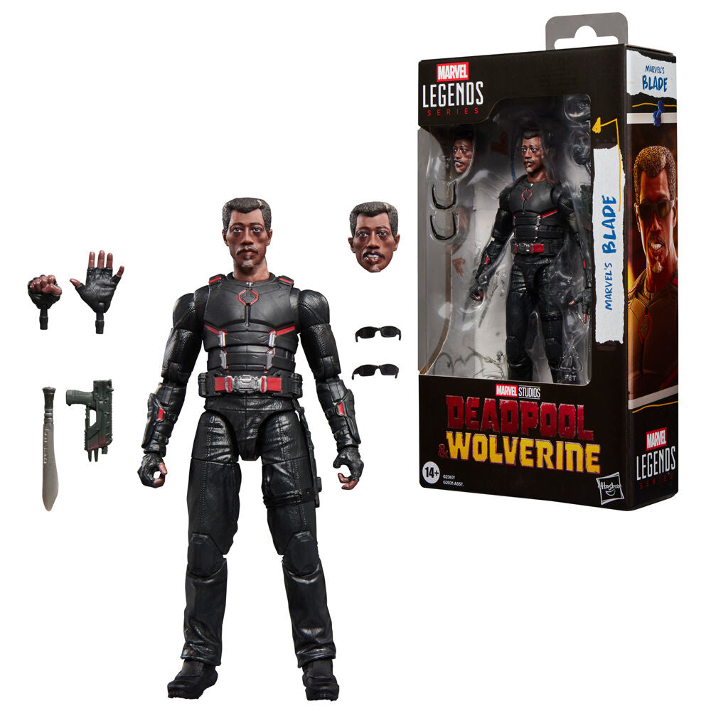 Marvel Legends Series Deadpool & Wolverine Marvel's Blade figur 15cm