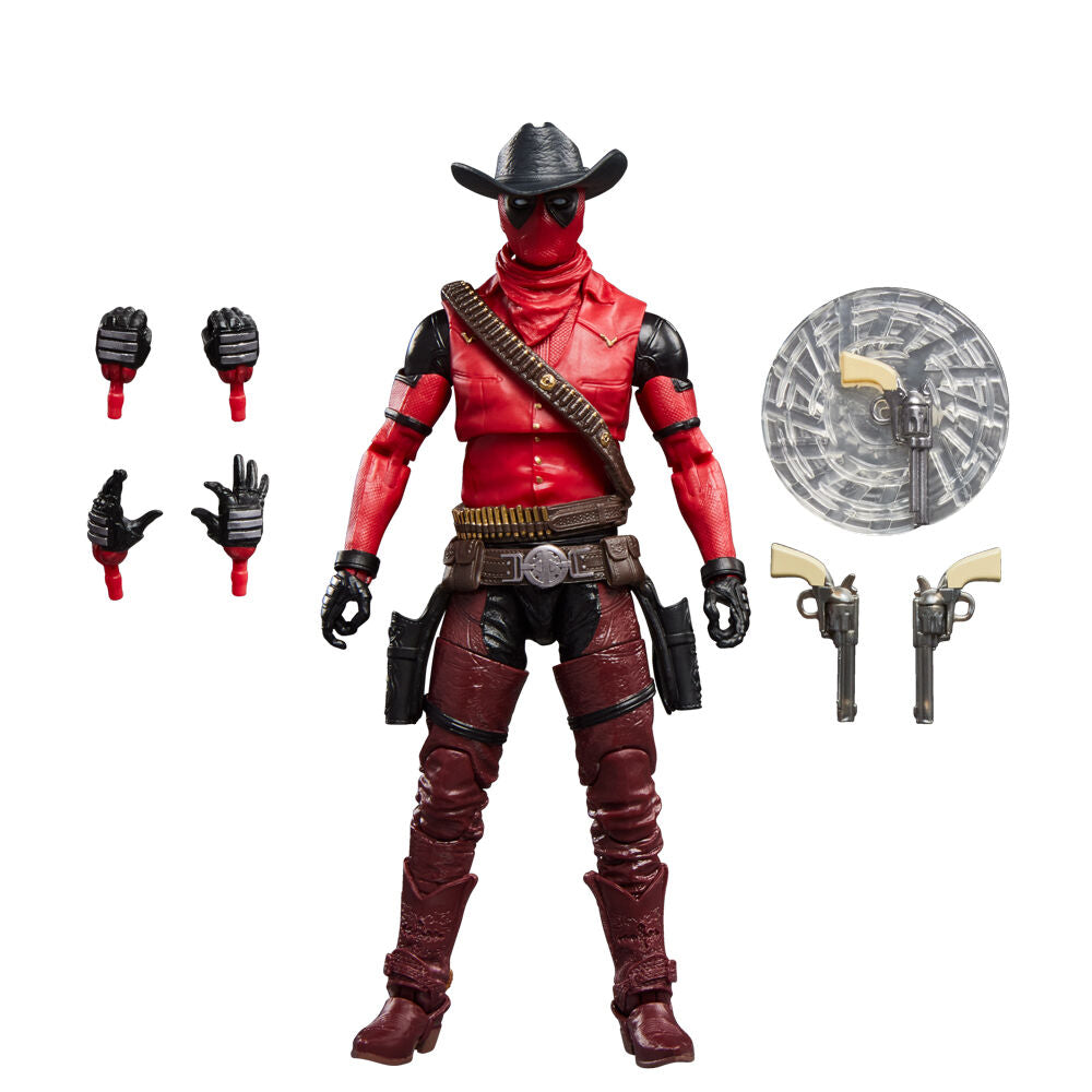 Marvel Legends Series Deadpool & Wolverine Cowboypool figur 15cm